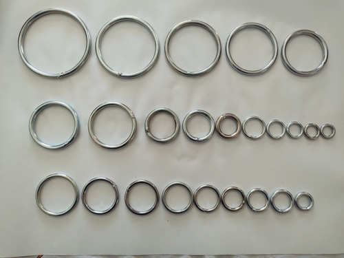 Argollas De Hierro Zincadas 6 X 32 mm - Imagen 2